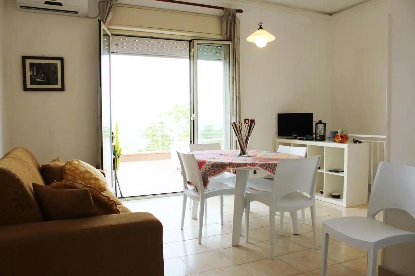 Terrazza Sul Mare Villa Agnone Bagni Esterno foto